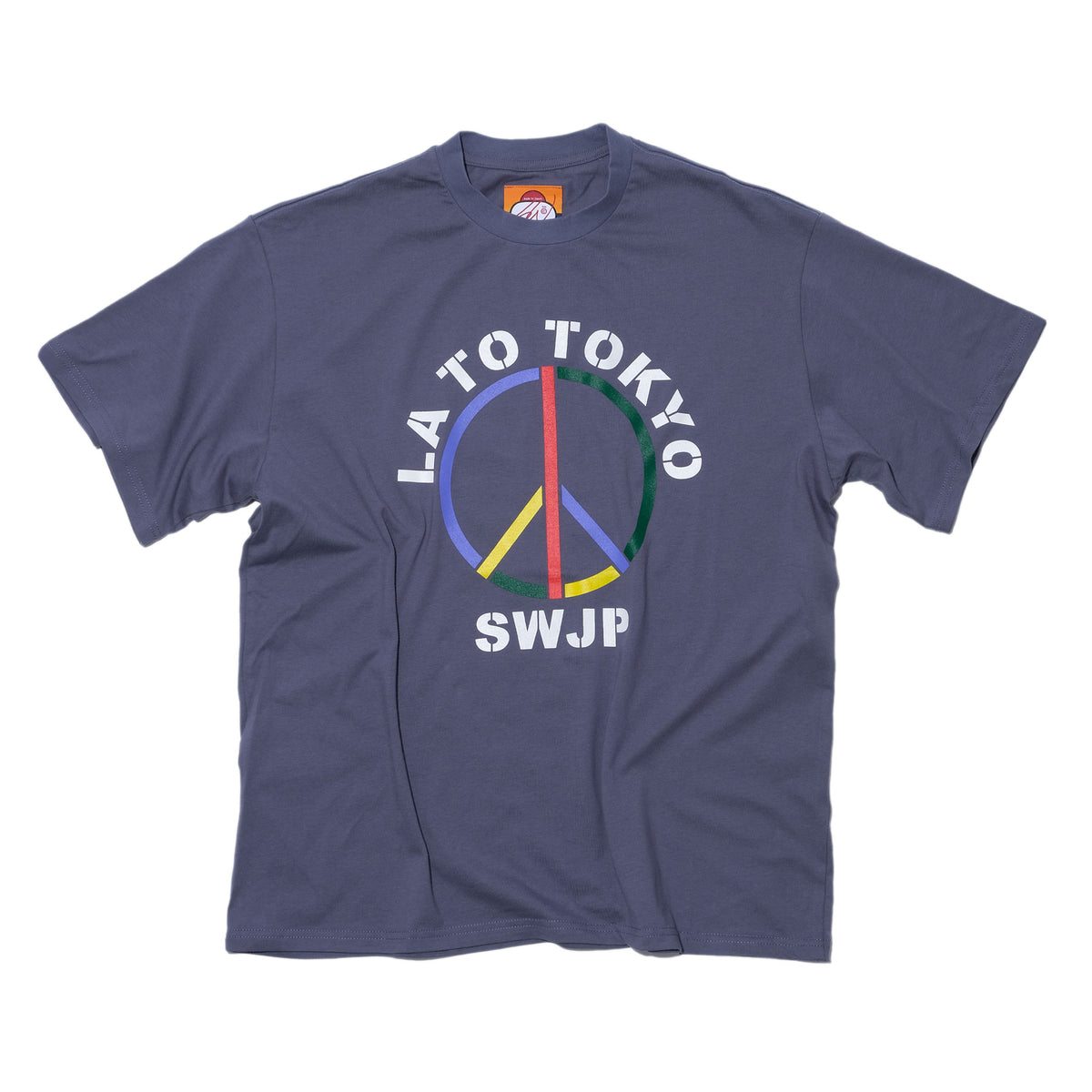 SWJP NEW LA TO TOKYO T-SHIRT NAVY
