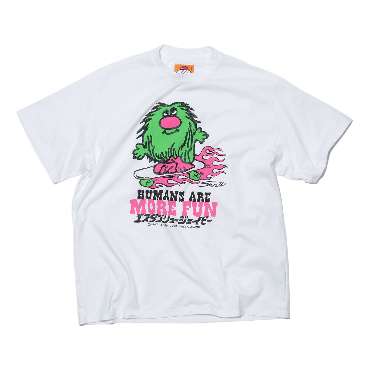 SWJP MOSSY MOE T-SHIRT WHITE