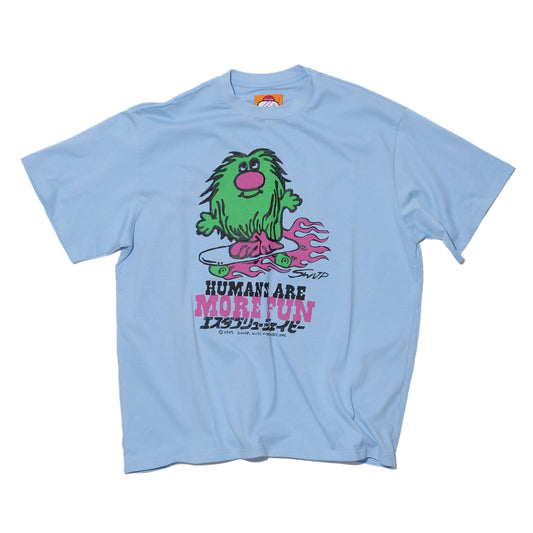 SWJP MOSSY MOE T-SHIRT BLUE