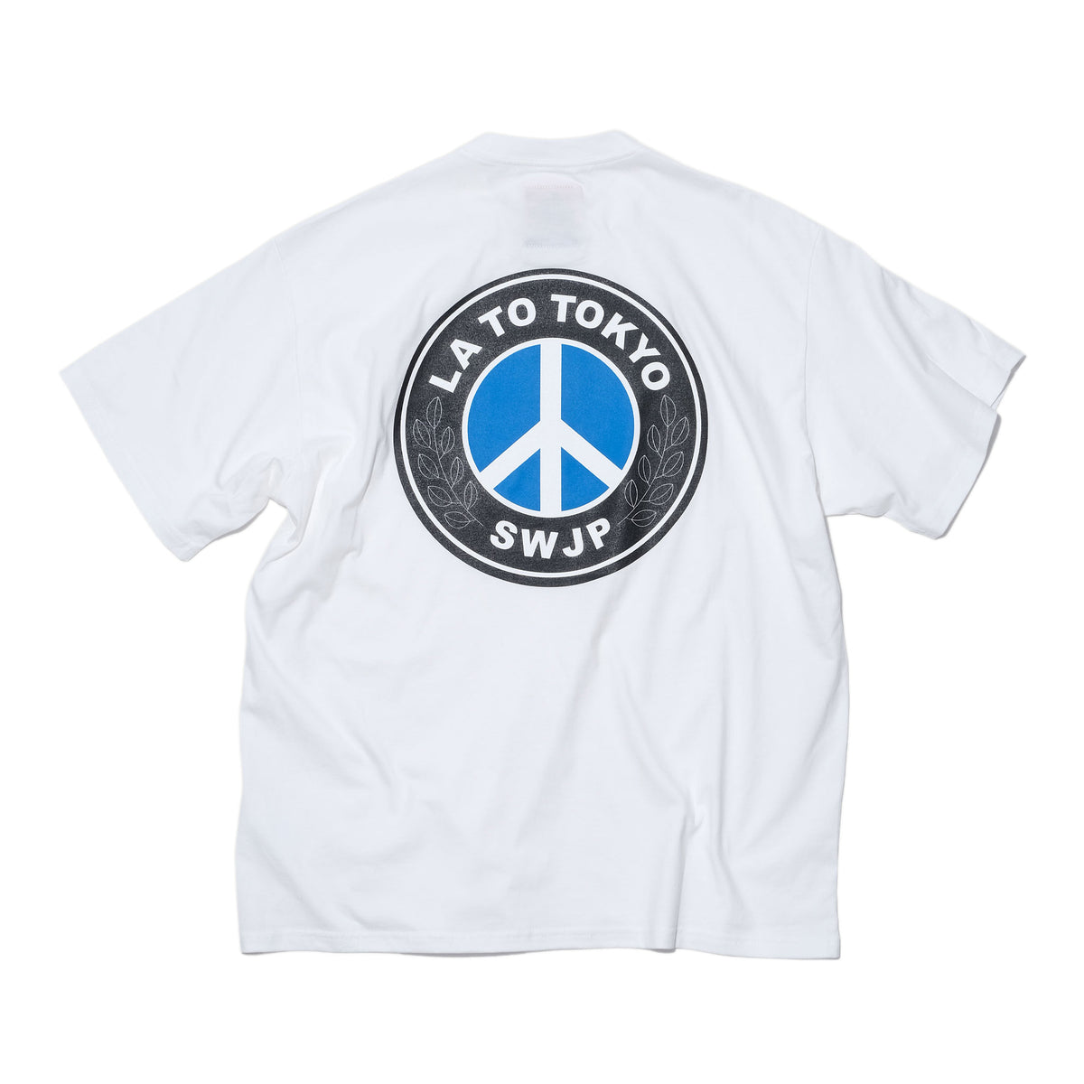 SWJP BEE EM W PEACE T-SHIRT 2 WHITE