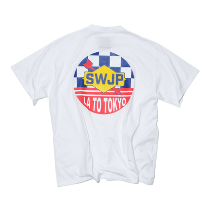 SWJP GAS STATION T-SHIRT WHITE