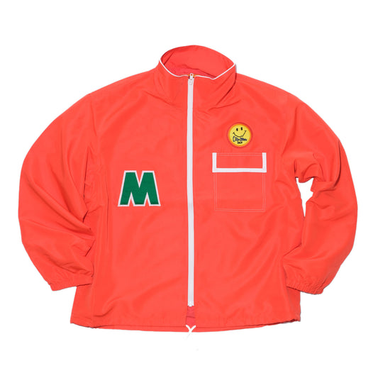 SWJP HI SURF NYLON ZIP JACKET ORANGE