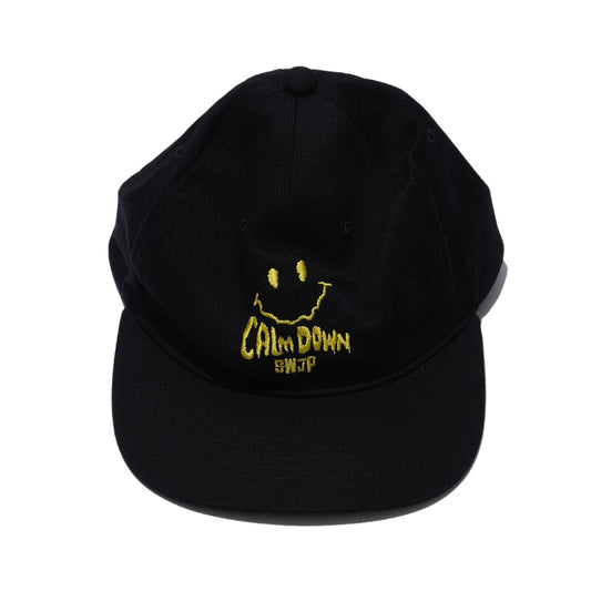 SWJP CALM DOWN CAP BLACK