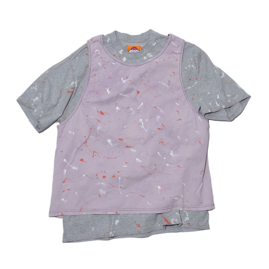 SWJP PRE-GAME RAYERD T-SHIRT GRAY