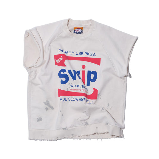 SWJP WARHOL WORKOUT SWEATSHIRT WHITE