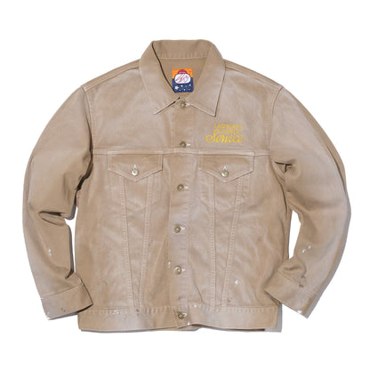 SWJP PIQUE TRACKER JACKET BEIGE