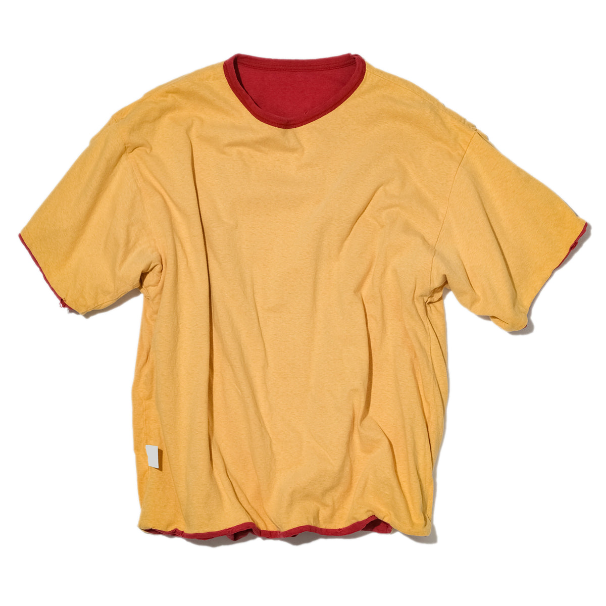 SWJP STEAMBOAT REVERSIBLE T-SHIRT RED/YELLOW