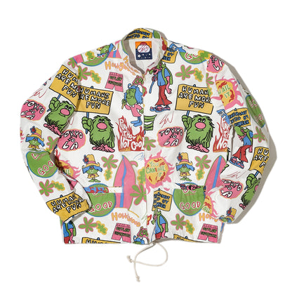 SWJP MONSTER PATTERN JACKET MULTI