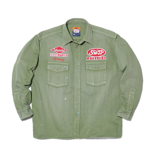 SWJP SWJP ATELIER SHIRT LIGHT GREEN