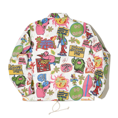 SWJP MONSTER PATTERN JACKET MULTI