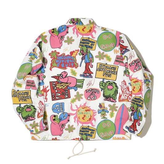 SWJP MONSTER PATTERN JACKET MULTI