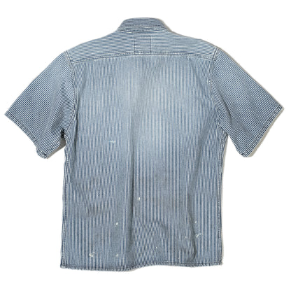 SWJP HICKORY S/S SHIRT BLUE
