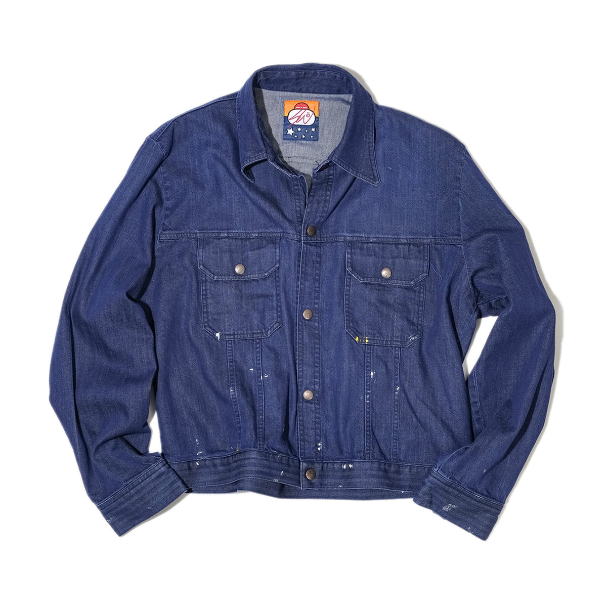 SWJP SOFT DENIM JACKET NAVY