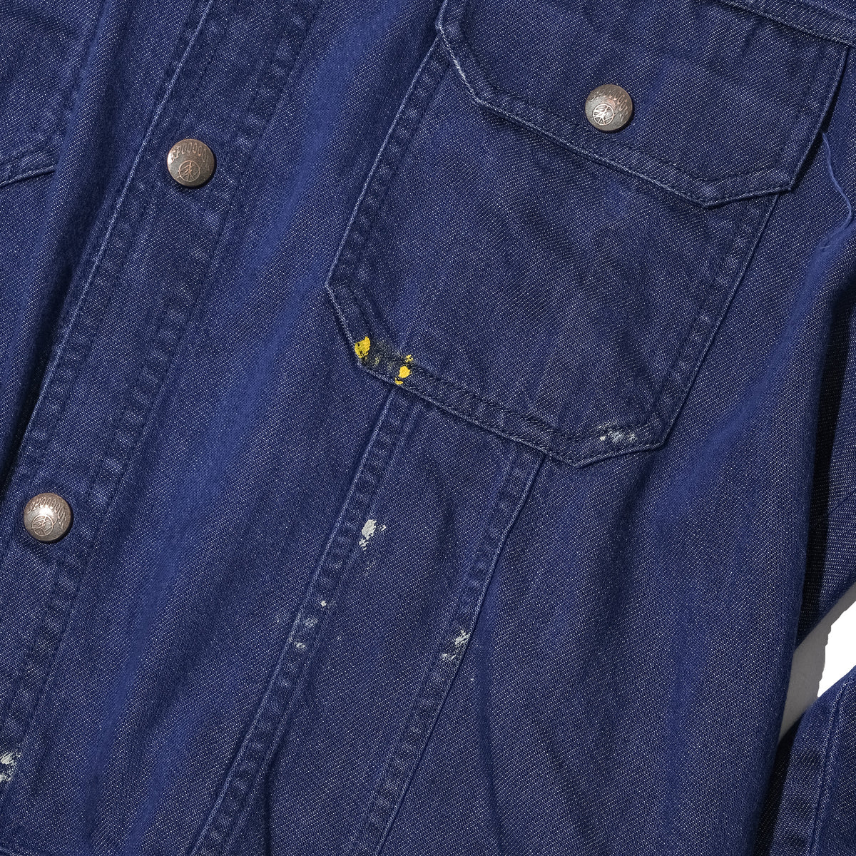 SWJP SOFT DENIM JACKET NAVY