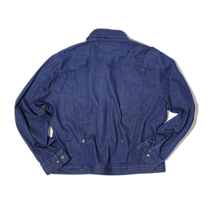 SWJP SOFT DENIM JACKET NAVY