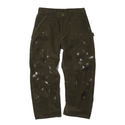 SWJP CORDULOY CARPENTER PANTS OLIVE