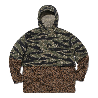 SWJP CONVERTIBLE ANORAK JACKET OLIVE