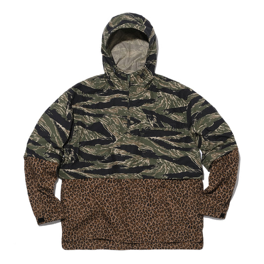 SWJP CONVERTIBLE ANORAK JACKET OLIVE