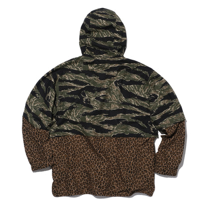 SWJP CONVERTIBLE ANORAK JACKET OLIVE