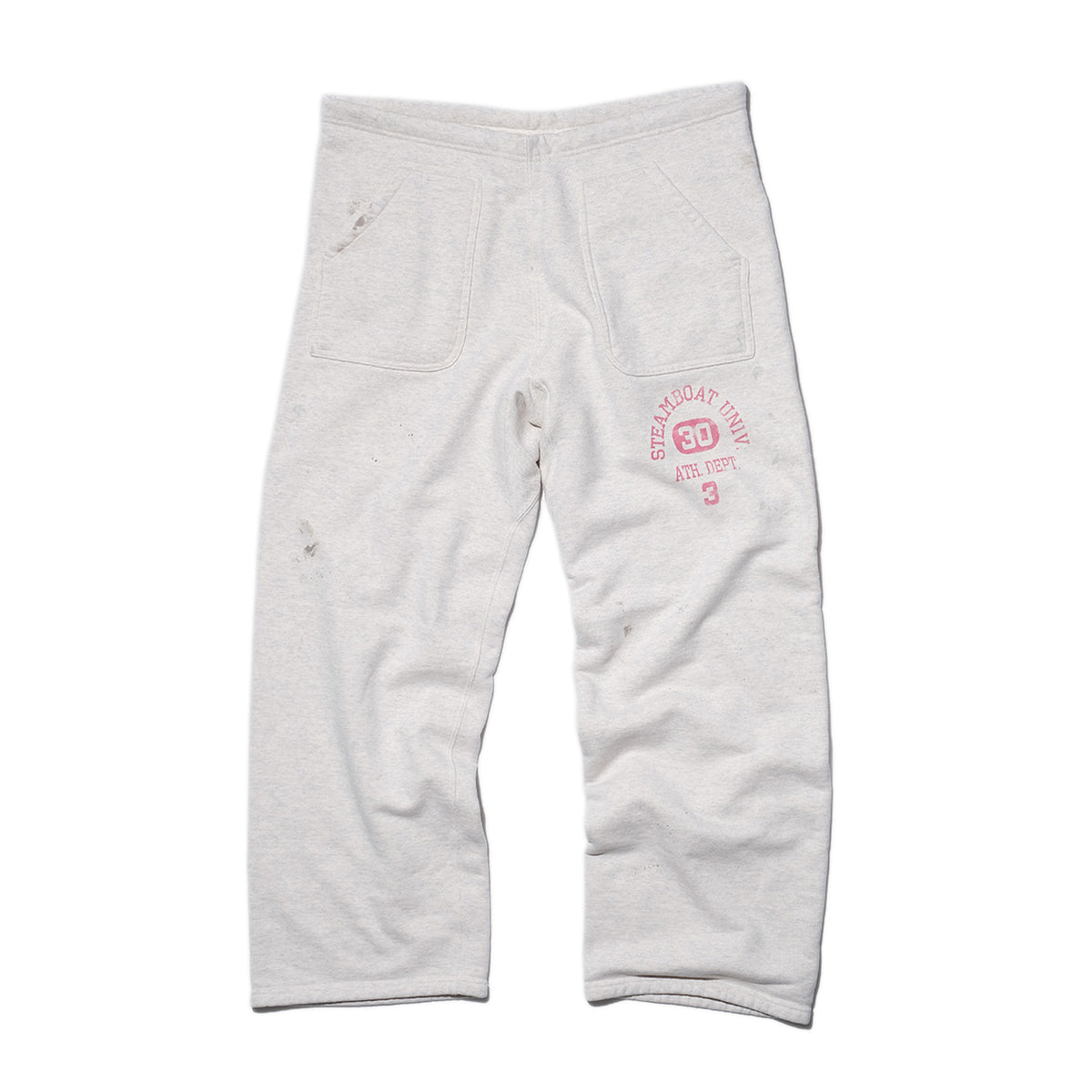 SWJP STEAMBOAT UNIV. SWEAT PANTS IVORY