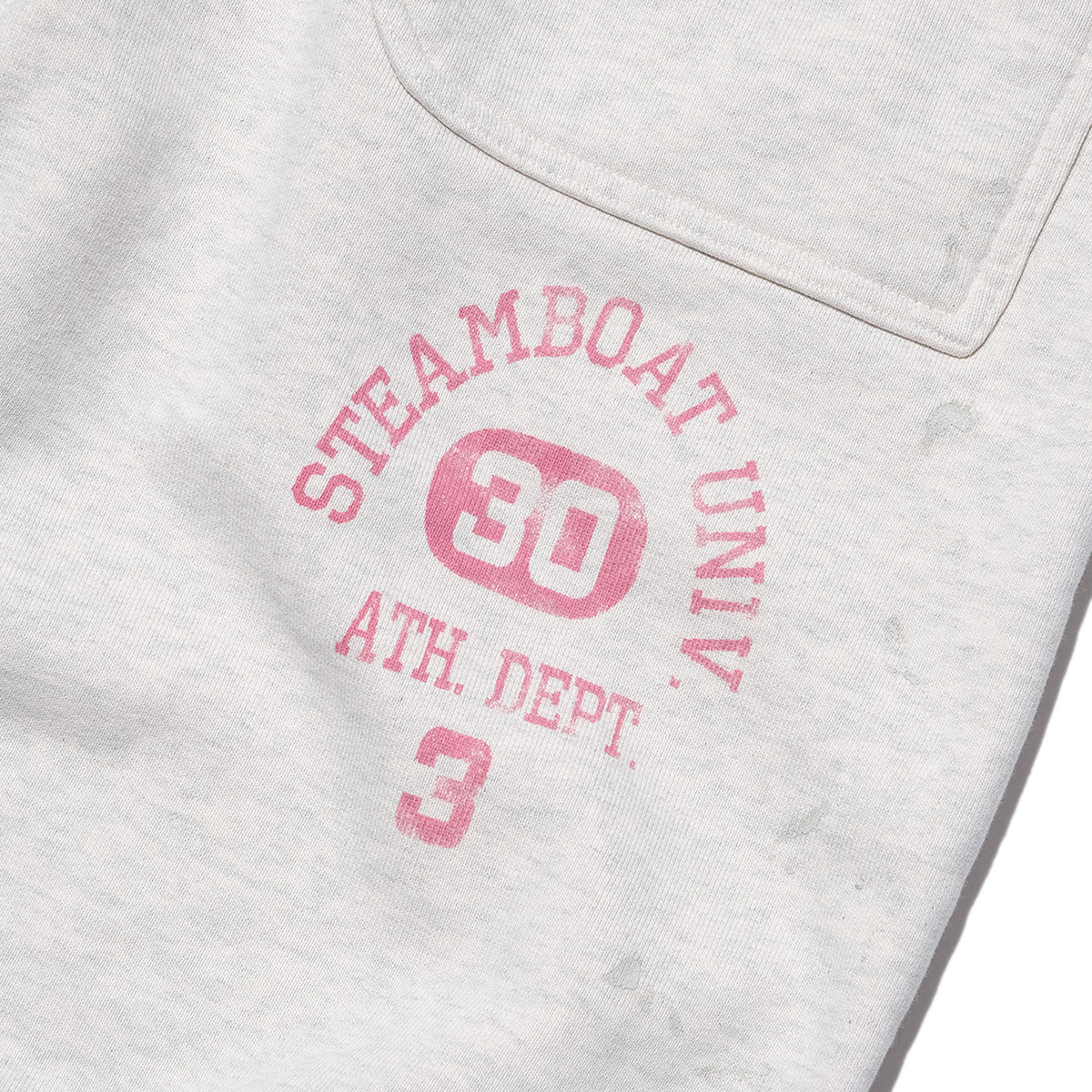 SWJP STEAMBOAT UNIV. SWEAT PANTS IVORY