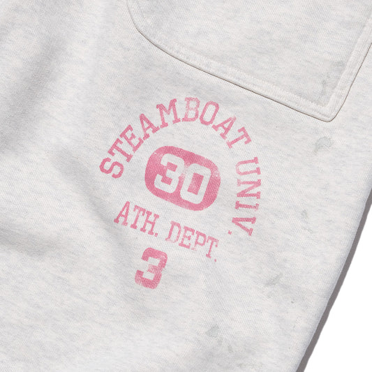 SWJP STEAMBOAT UNIV. SWEAT PANTS IVORY