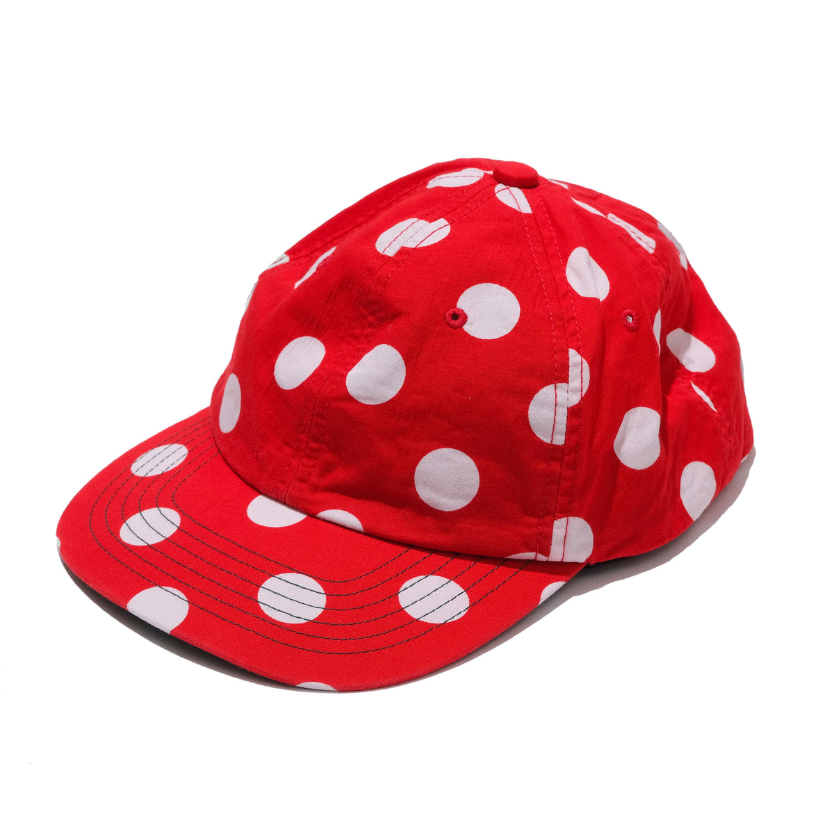 SWJP POLKA DOTS CAP RED