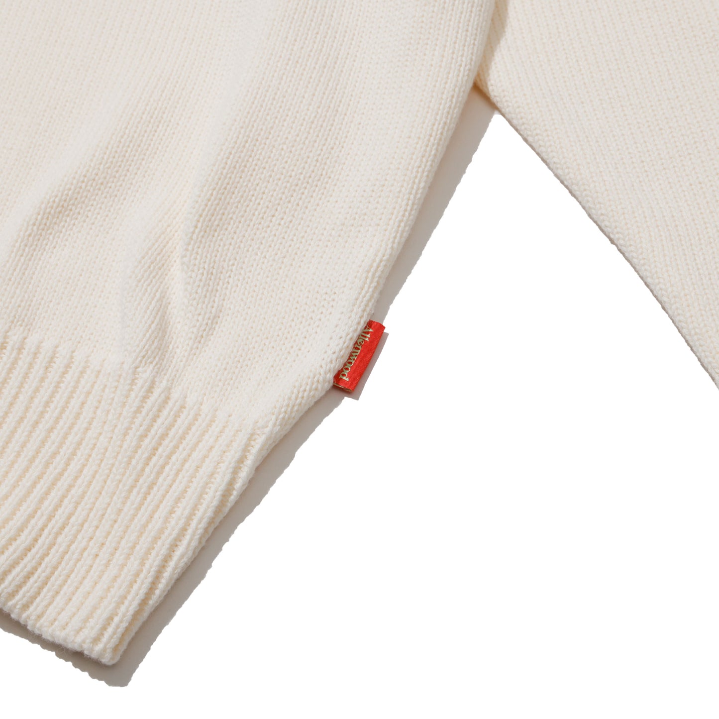 ALLENWOOD LOGO KNIT IVORY