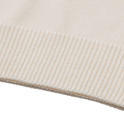 ALLENWOOD LOGO KNIT IVORY
