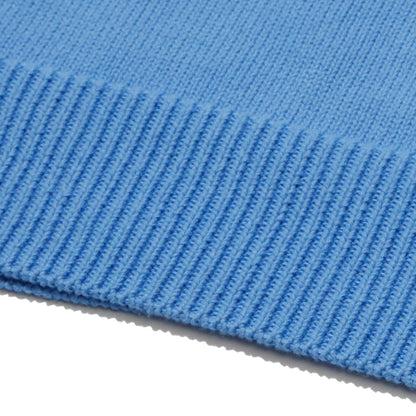 ALLENWOOD LOGO KNIT SAX BLUE