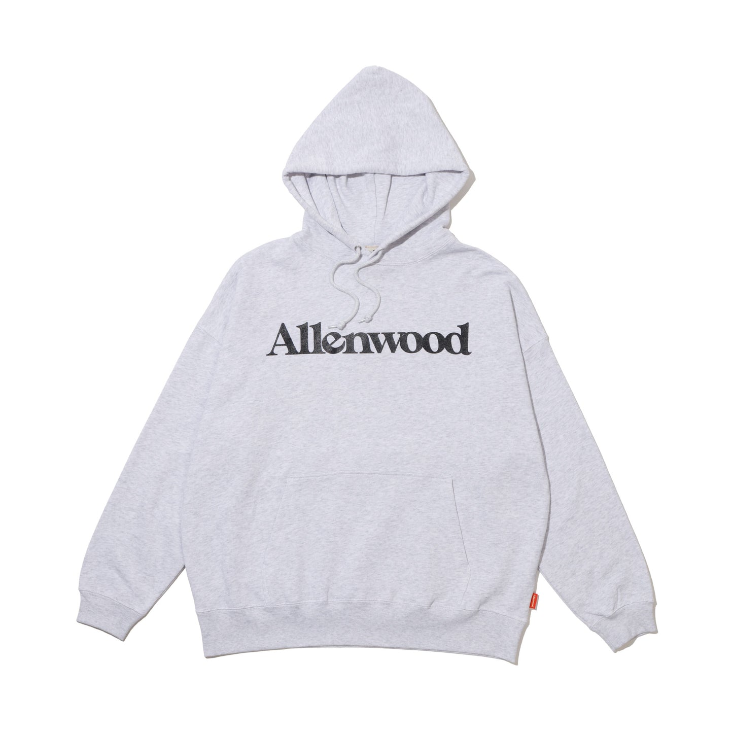 ALLENWOOD LOGO OVERSIZED HOODIE  ASH GRAY