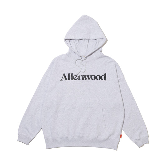 ALLENWOOD LOGO OVERSIZED HOODIE  ASH GRAY