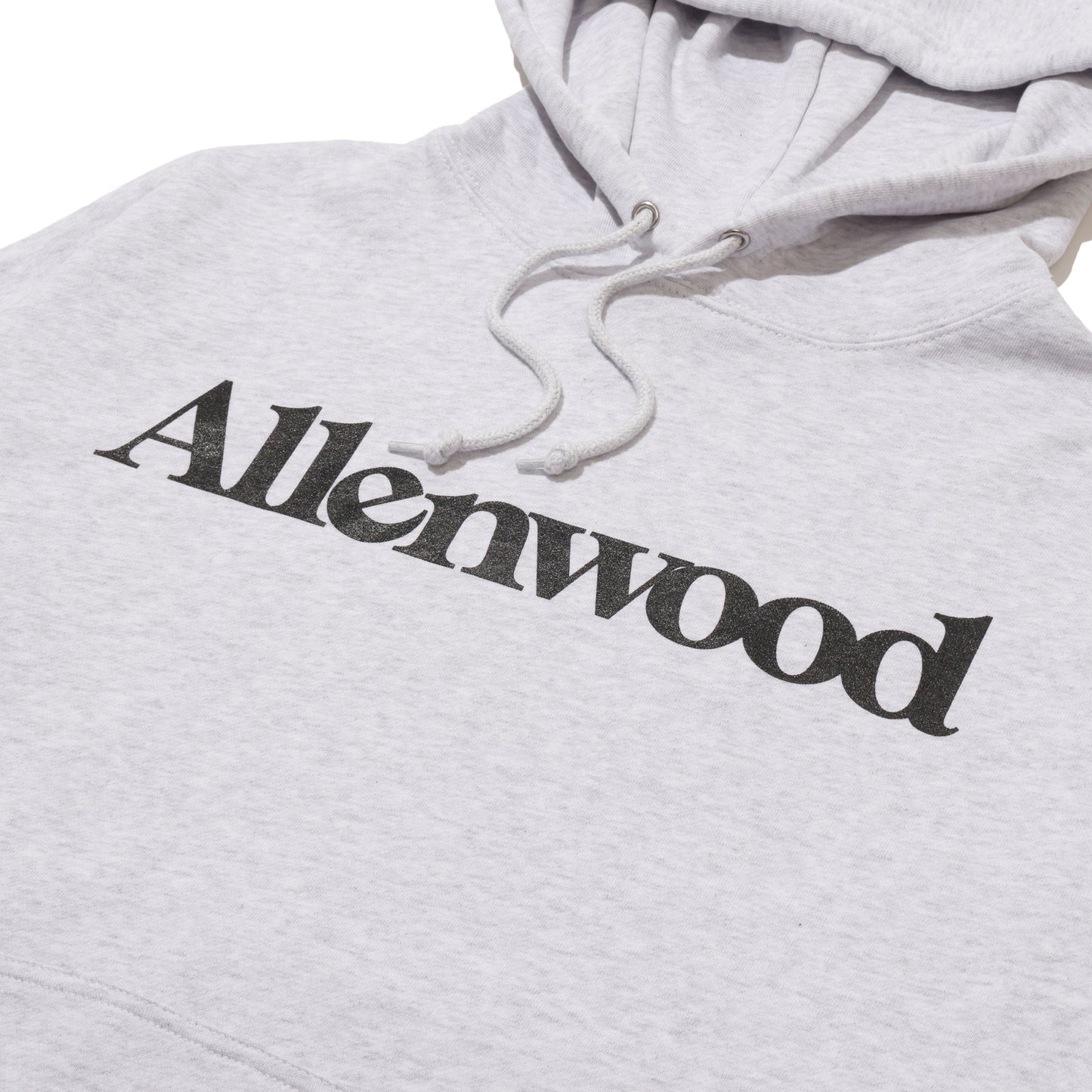 ALLENWOOD LOGO OVERSIZED HOODIE  ASH GRAY