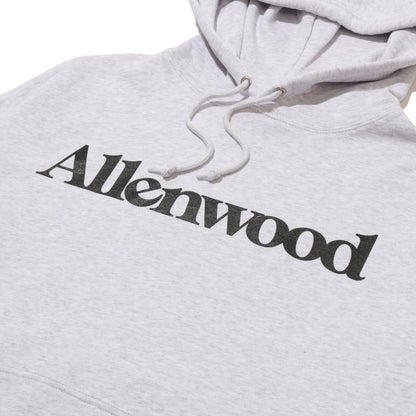 ALLENWOOD LOGO OVERSIZED HOODIE  ASH GRAY
