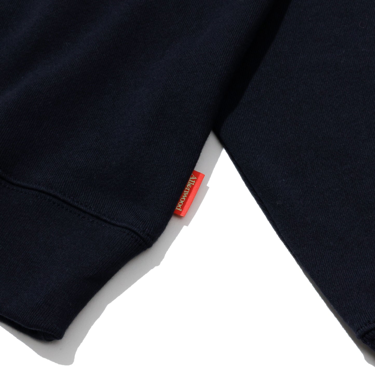 ALLENWOOD LOGO OVERSIZED HOODIE  NAVY