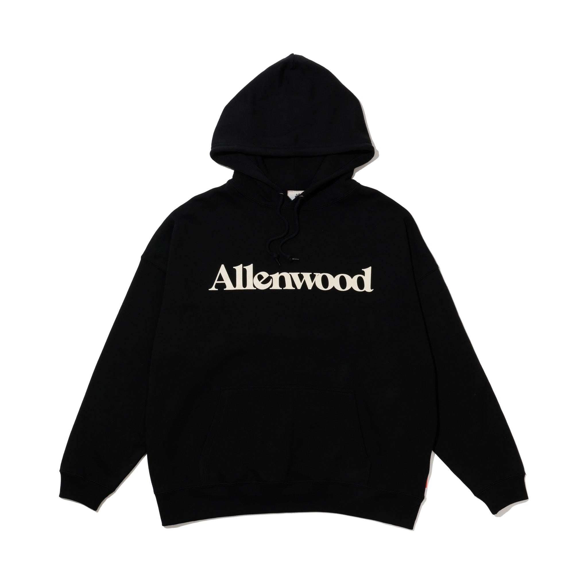 ALLENWOOD LOGO OVERSIZED HOODIE BLACK – PASSOVER