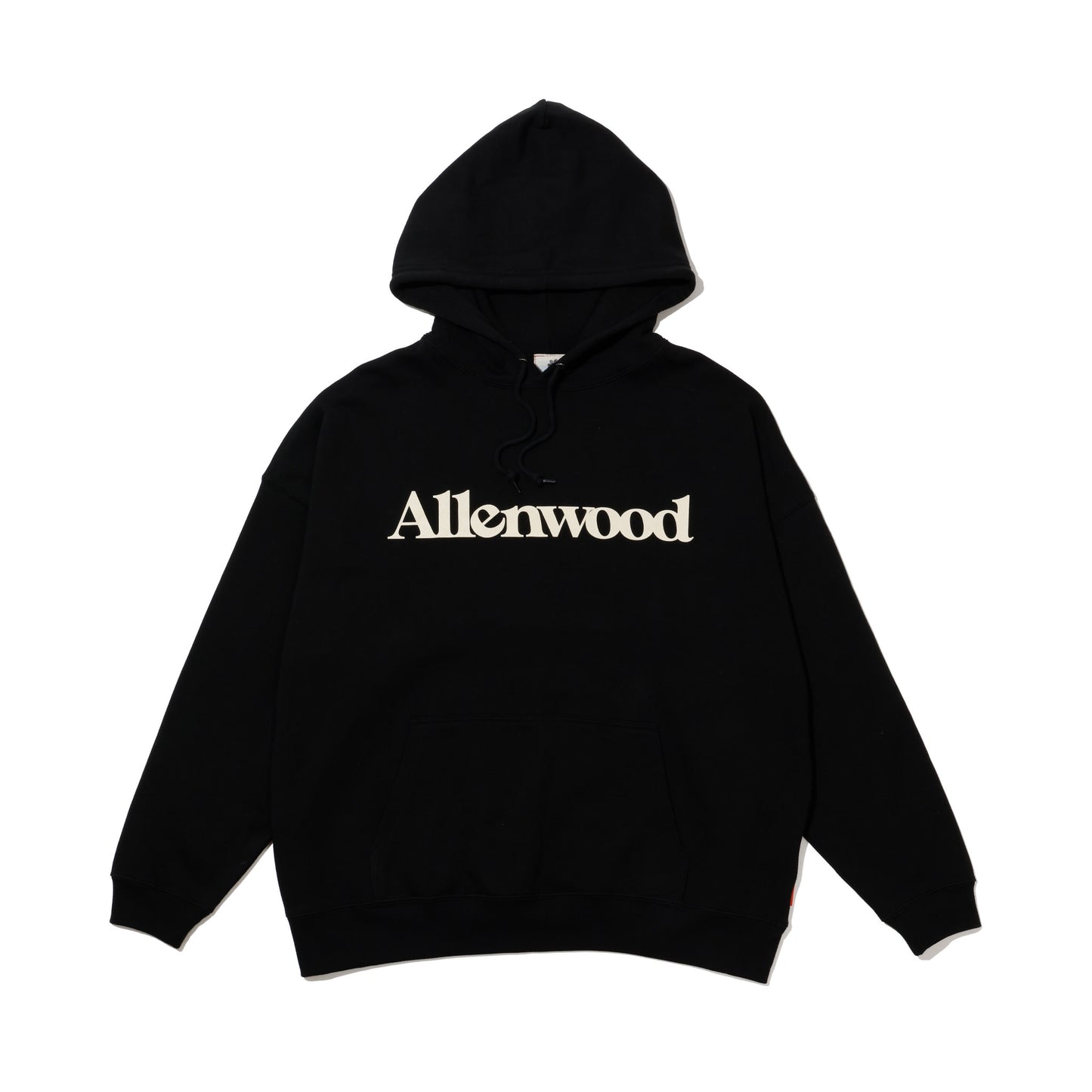 ALLENWOOD LOGO OVERSIZED HOODIE BLACK