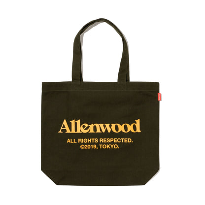 ALLENWOOD LOGO TOTE OLIVE