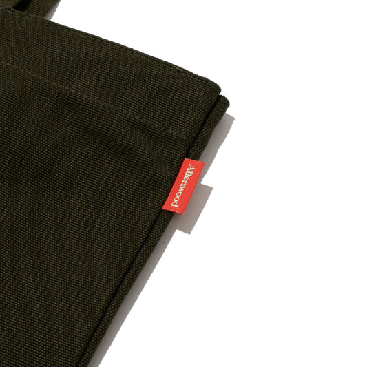 ALLENWOOD LOGO TOTE OLIVE