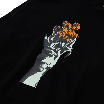 ALLENWOOD F.O.P OVERSIZED HOODIE BLACK