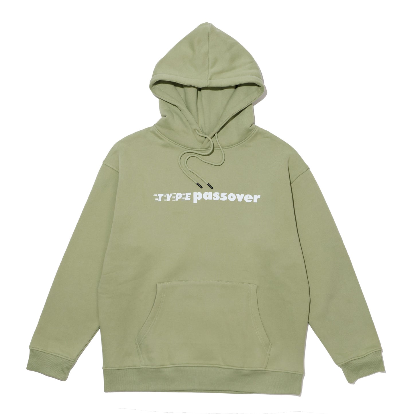 TYPE C x PASSOVER  TYPE PASSOVER HOODIE PASTEL GREEN