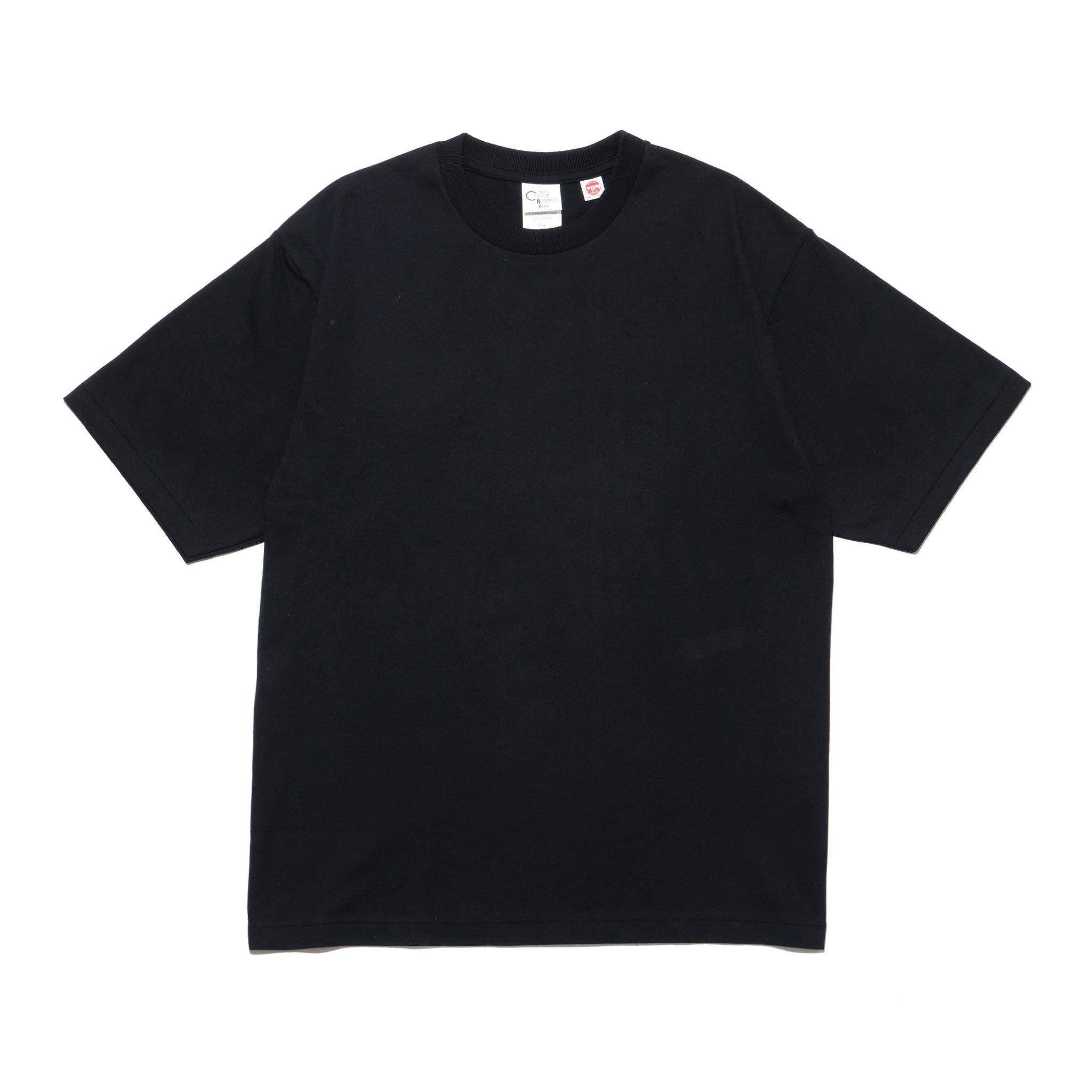 COTTON RESEARCH CLUB S/S TUBULAR T-SHIRT BLACK – PASSOVER