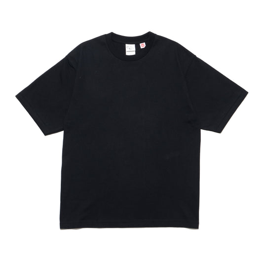 COTTON RESEARCH CLUB S/S TUBULAR T-SHIRT BLACK