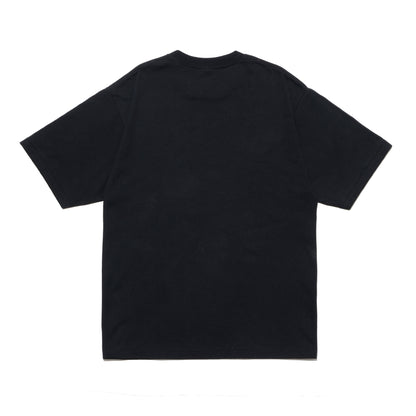 COTTON RESEARCH CLUB S/S TUBULAR T-SHIRT BLACK