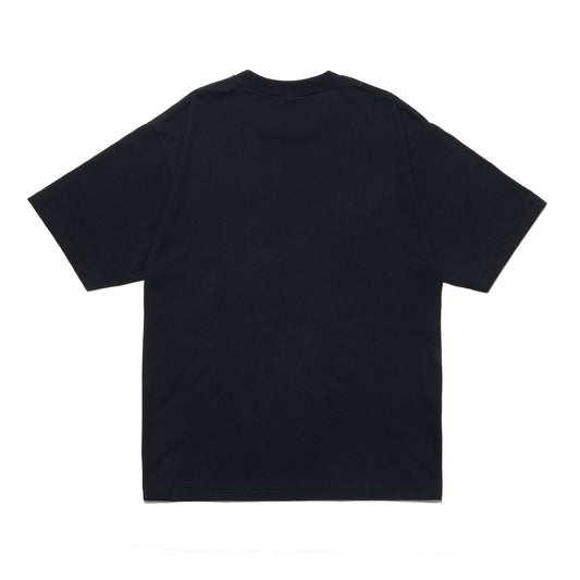 COTTON RESEARCH CLUB S/S TUBULAR T-SHIRT BLACK