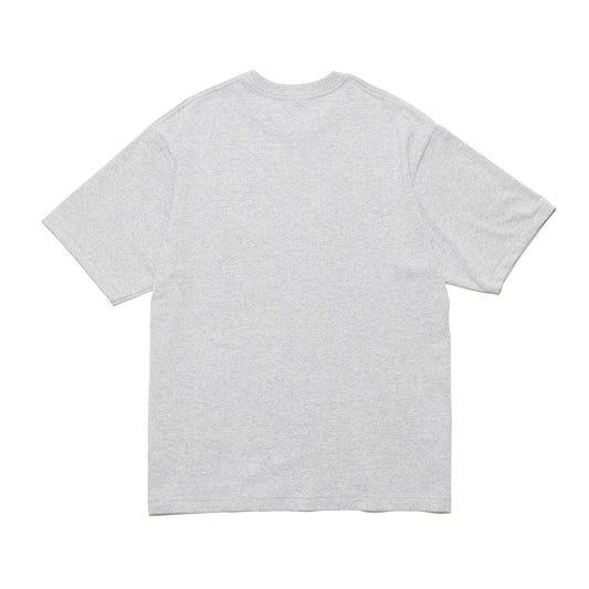 COTTON RESEARCH CLUB S/S TUBULAR T-SHIRT HEATHER GRAY