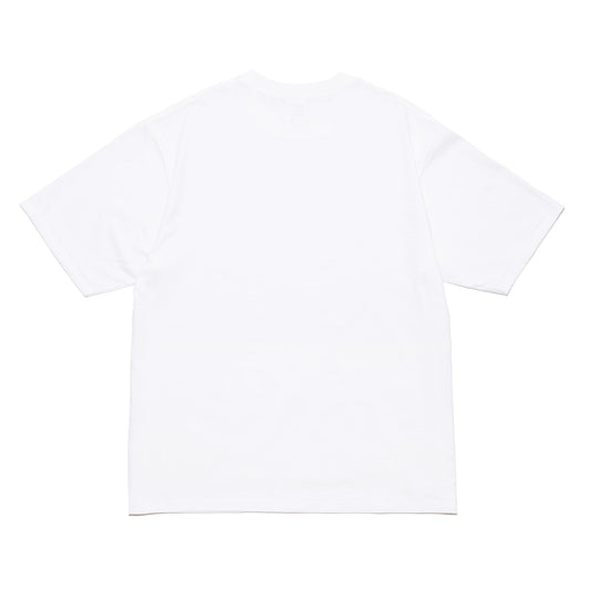 COTTON RESEARCH CLUB S/S TUBULAR T-SHIRT WHITE