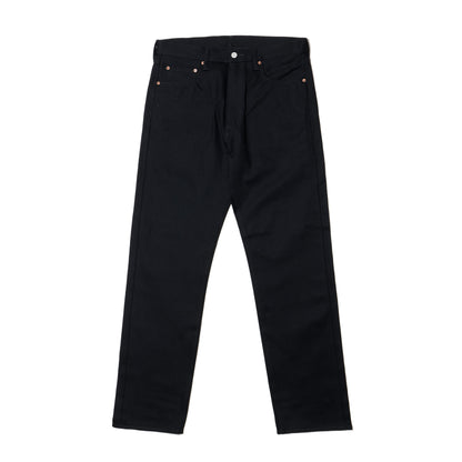COTTON RESEARCH CLUB SELVAGE BLACK DENIM JEANS BLACK