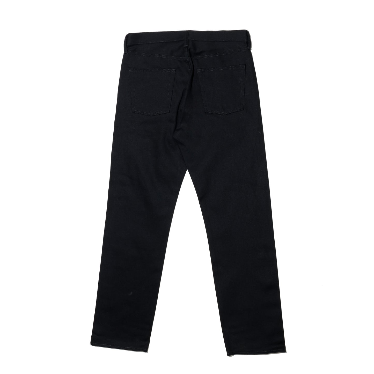 COTTON RESEARCH CLUB SELVAGE BLACK DENIM JEANS BLACK