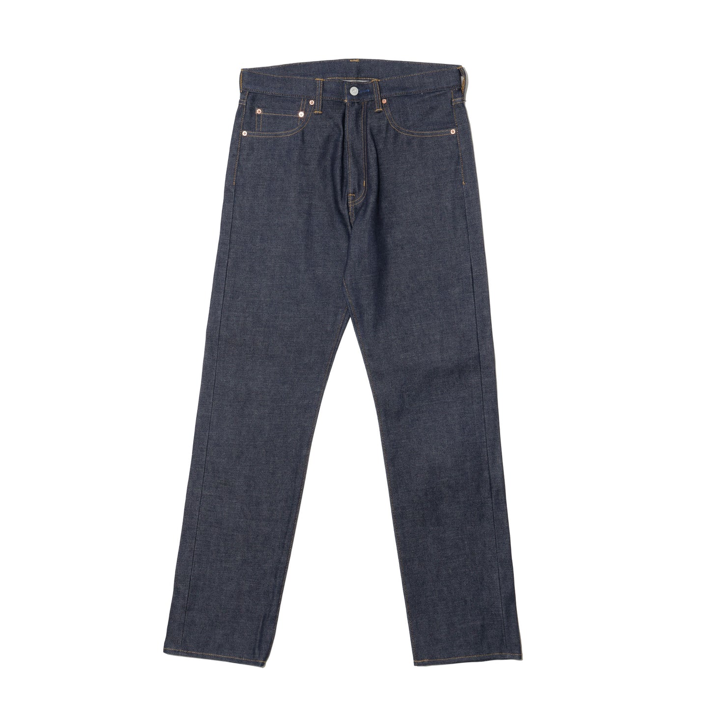 COTTON RESEARCH CLUB SELVAGE INDIGO DENIM JEANS INDIGO